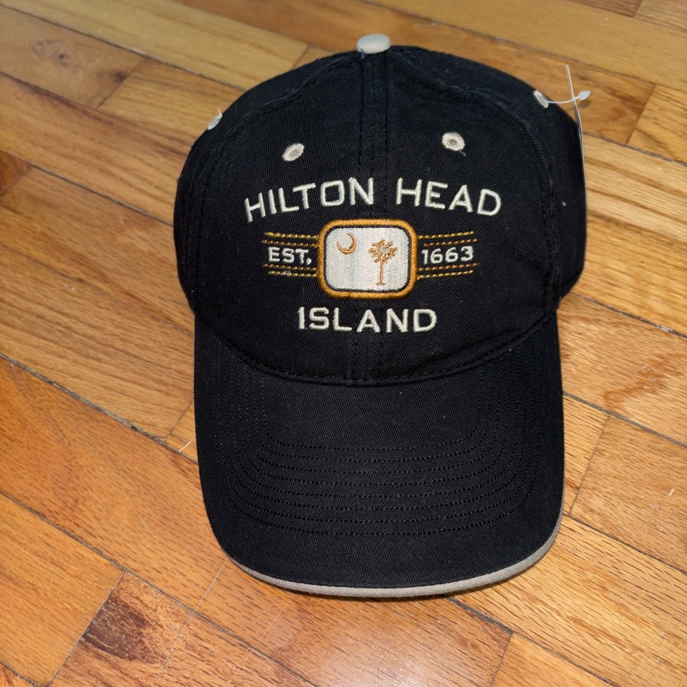 NWT Hilton Head Island Black Hat